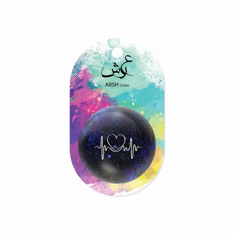 مگنت عرش طرح عاشقانه ضربان قلب کد Asm040