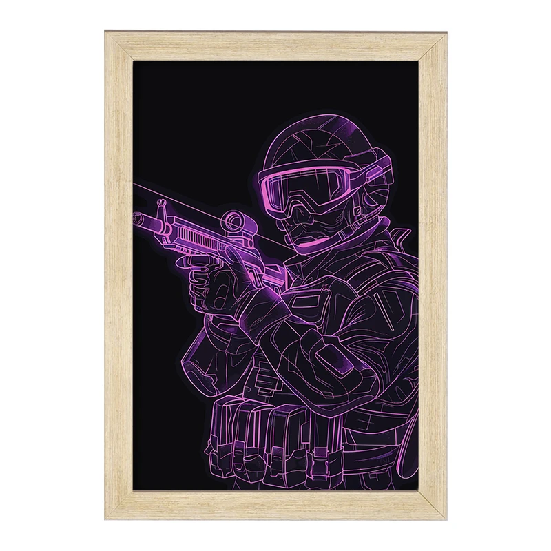 تابلو خندالو مدل کال آف دیوتی کد F2304