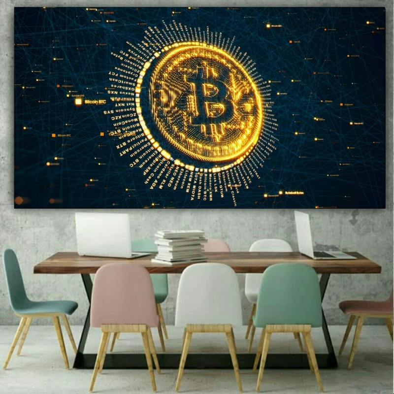 تابلو شاسی طرح بیت کوین کدBL396