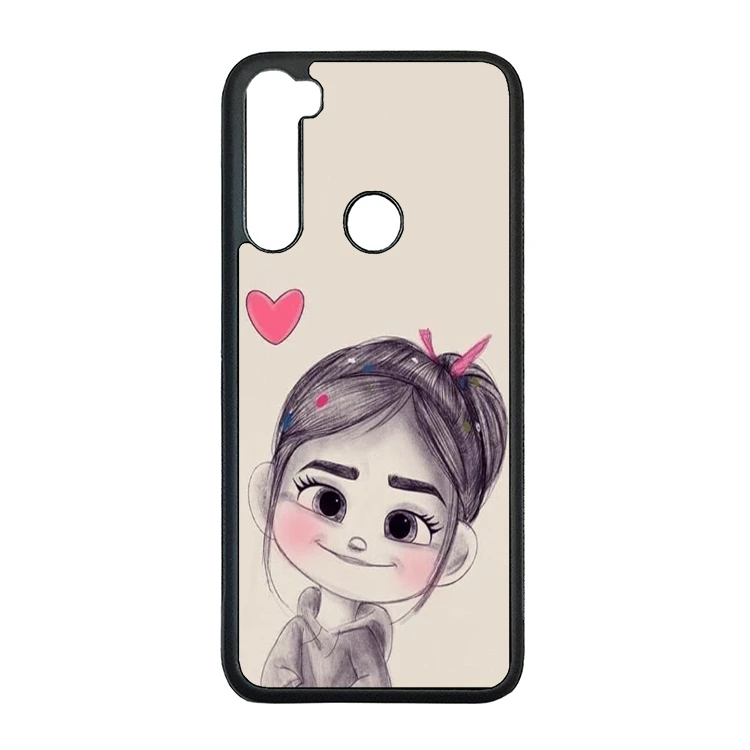 کاور گالری وبفر طرح دختر مناسب برای گوشی موبایل شیائومی redmi note 8