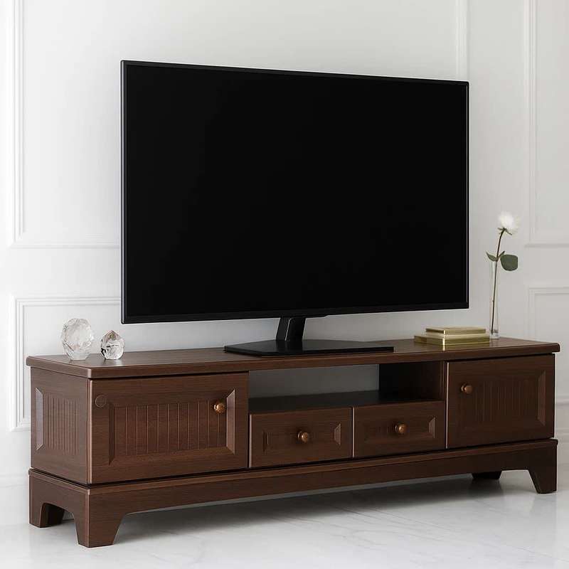 میز تلویزیون مدل نئوکلاسیک  مناسب برای تلویزیون تا 55 اینچ