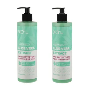 ماسک مو بیول مدل ALOE VERA حجم 500 میلی لیتر بسته 2 عددی