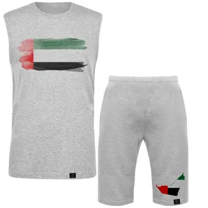ست تاپ و شلوارک مردانه 27 طرح EMARAT کد J25