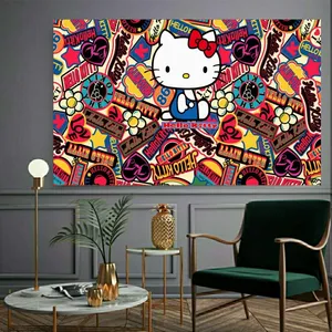 تابلو شاسی کودک طرح گربه کد SDT104