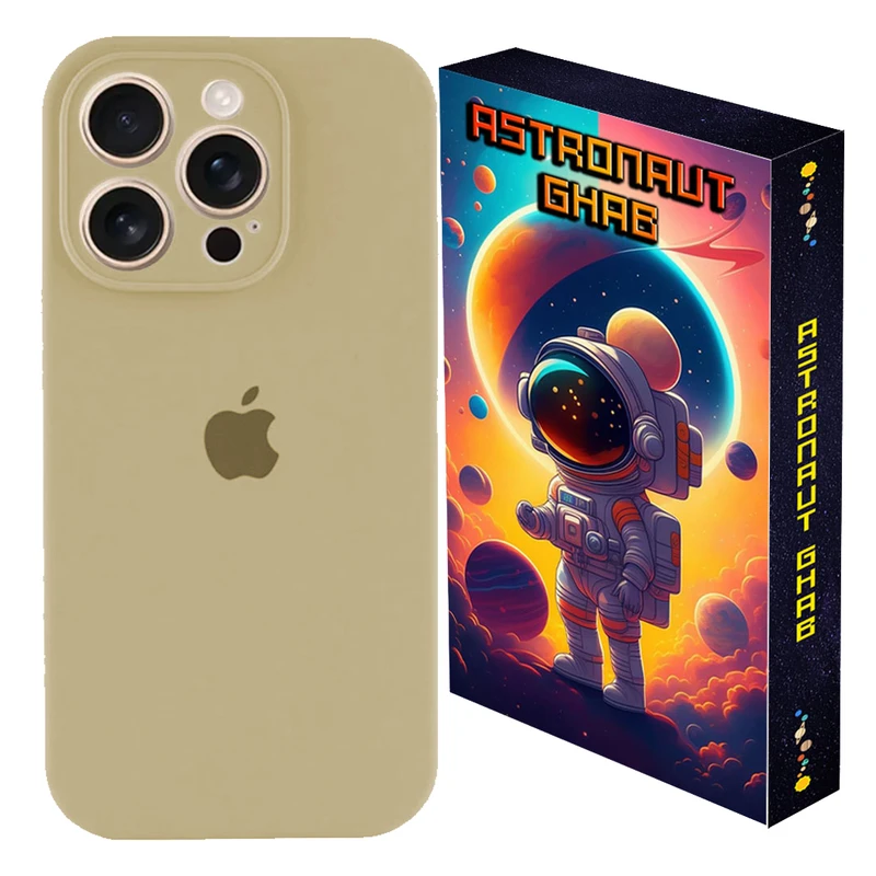 کاور استرونات قاب مدل ساده طرح با لنز مناسب برای گوشی موبایل اپل iPhone 16 Pro