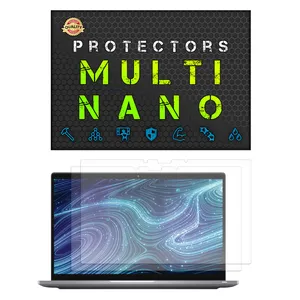 Multi Nano X-S2M Model Anti Reflex Screen Protector For Dell Latitude 7420 2 in 1 14 inch 2021 Laptop Pack Of 2