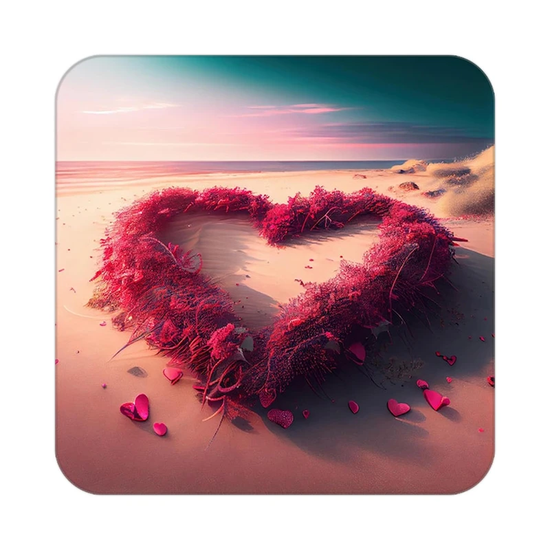 زیر لیوانی کاکتی مدل عاشقانه کد mp11938