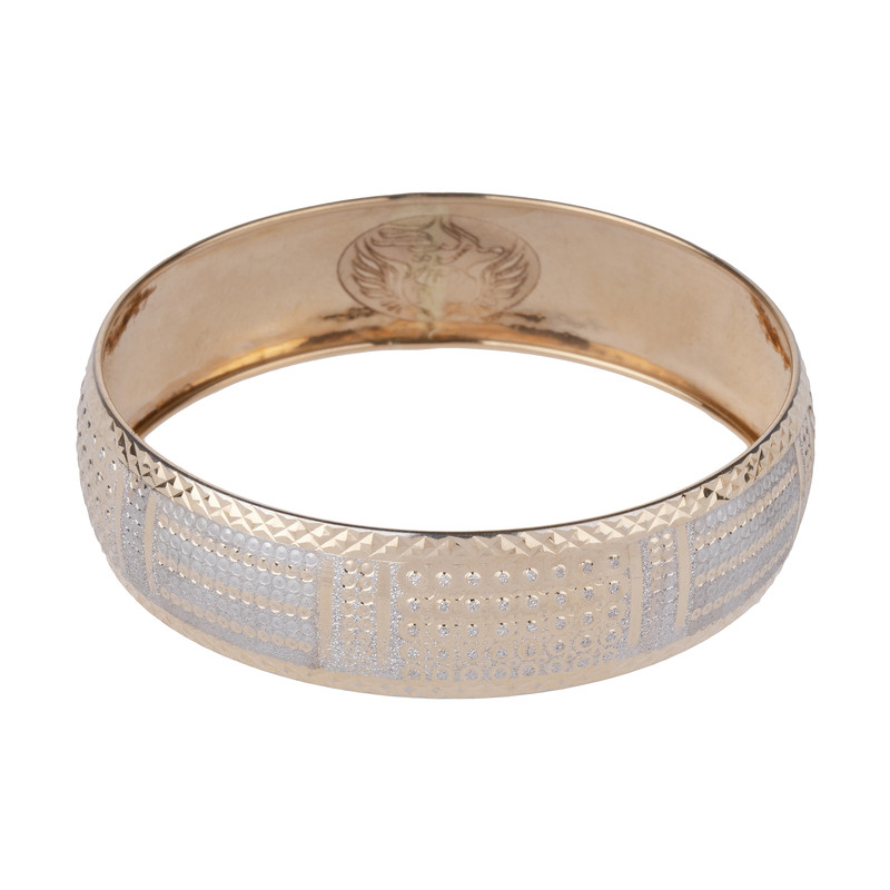 النگو طلا 18 عیار زنانه مدل AL28-W-2