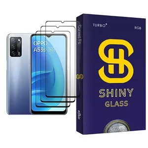 Atouchbo Shiny Glass MIX003 Screen Protector For Oppo A53s 5G Pack Of 3
