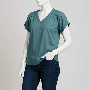 بلوز آستین کوتاه زنانه ایزی دو مدل 10304100534119376