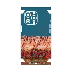 MAHOOT Flamingo-FullSkin Cover Sticker for Apple iphone 13 Pro