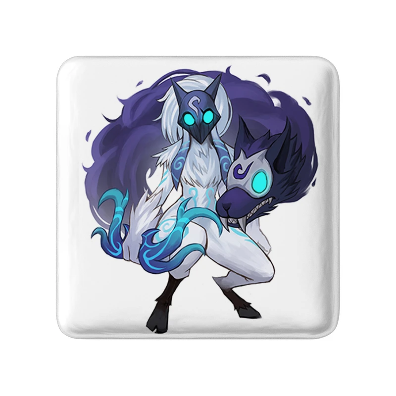 مگنت خندالو طرح بازی لیگ اف لجندز (League of Legends) مدل مربعی کد 33024