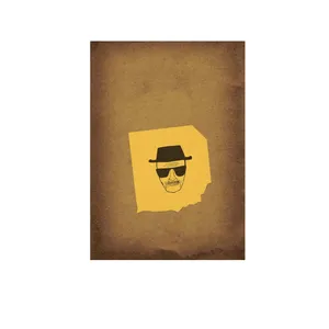 استیکر لپ تاپ و موبایل مدل سریال طرح بریکینگ بد Breaking Bad کد 2788