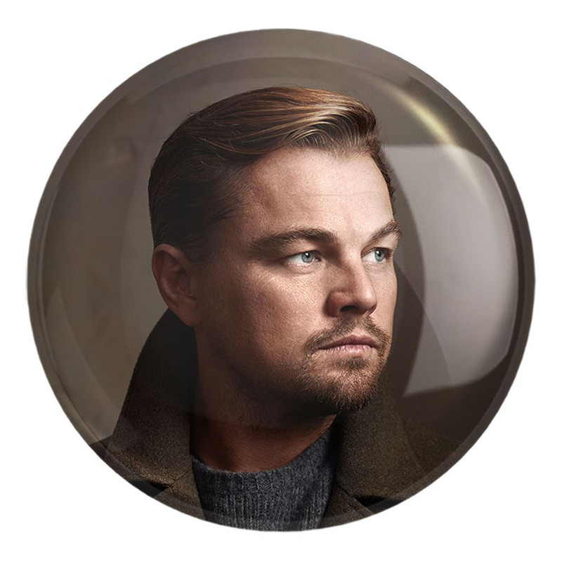پیکسل خندالو طرح لئوناردو دی کاپریو Leonardo DiCaprio کد 6428 مدل بزرگ