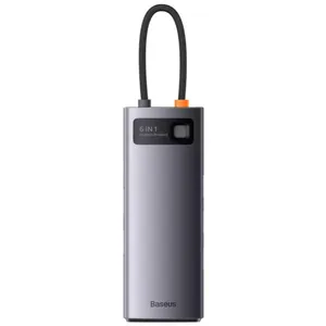هاب 6 پورت USB-C باسئوس مدل WKWG080013