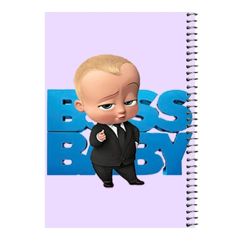 دفتر مشق 80 برگ اس جی مدل بچه رئیس کد ۱    