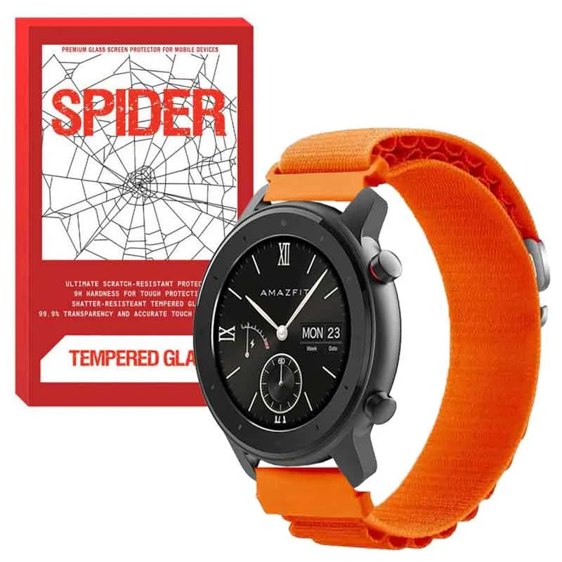 بند اسپایدر مدل LOOP ALPINE مناسب برای ساعت هوشمند آمازفیت GTR / GTR Lite 47mm
