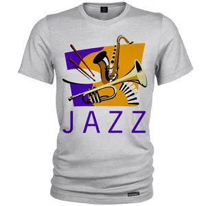 تی شرت آستین کوتاه مردانه 27 مدل Jazz کد MH1122