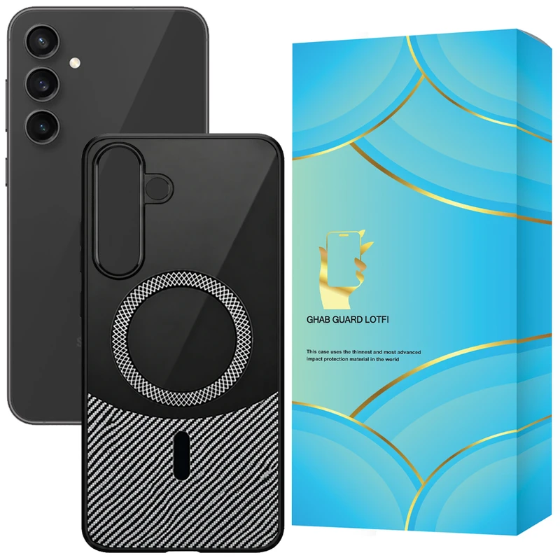 کاور قاب گارد لطفی مدل CRBNMG مناسب برای گوشی موبایل سامسونگ Galaxy S23 FE
