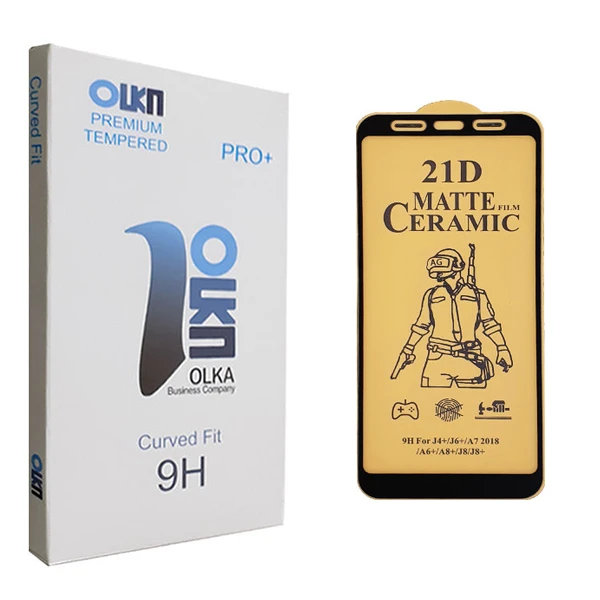 محافظ صفحه نمایش سرامیکی الکا مدل +PRO مناسب برای گوشی موبایل سامسونگ Galaxy J6 Plus