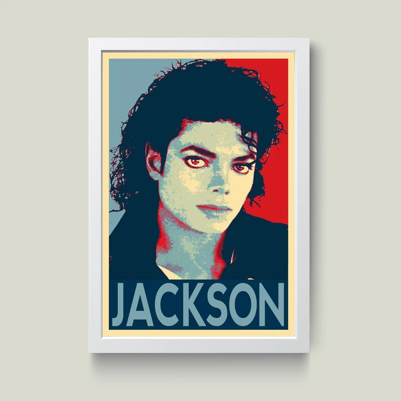 تابلو مدل مایکل جکسون michael jackson کدG14-20