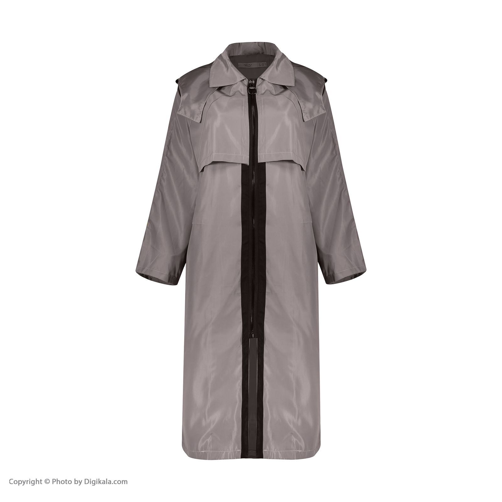 بارانی زنانه جاستیفای مدل W0414206RC-GREY -  - 2