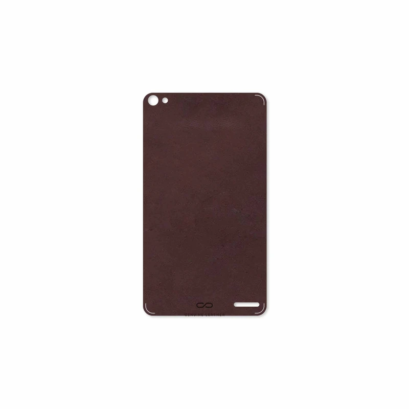 برچسب پوششی ماهوت مدل Matte-Dark-Brown-Leather مناسب برای تبلت هوآوی Mediapad X2 2015
