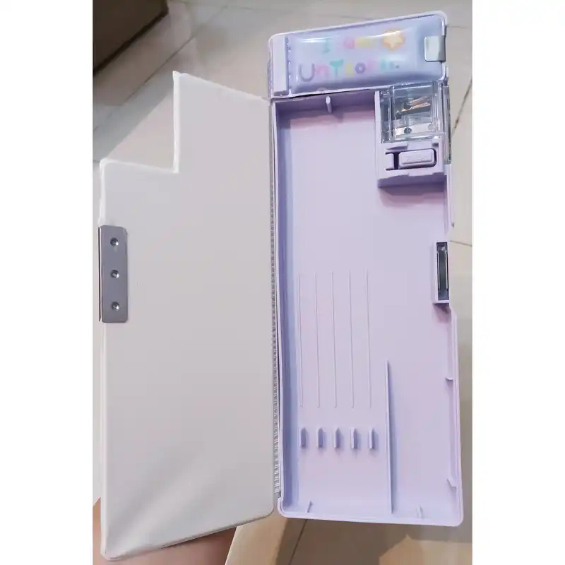 جامدادی مدل کتابی اسکوییشی دار طرح یونیکورن کد 03