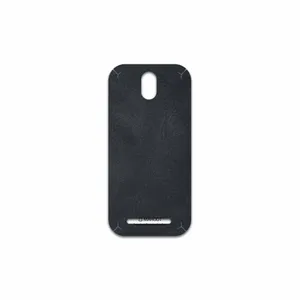 MAHOOT Graphite Buffalo Leather Cover Sticker for HTC Desire 500