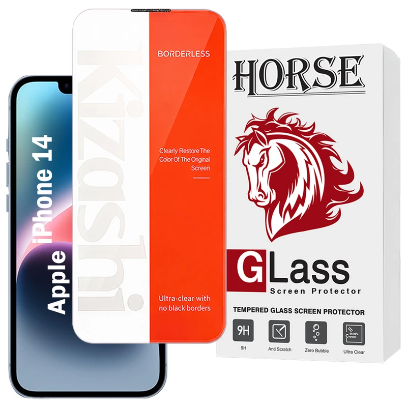 محافظ صفحه نمایش هورس مدل KIZNOSTH مناسب برای گوشی موبایل اپل iPhone 14