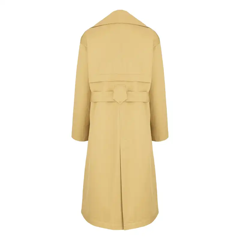 بارانی زنانه سرژه مدل 228140 رنگ بژ