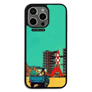 AKAM AMC-WA15PROMAX-TINTIN-17 Cover For Apple iPhone 15 Pro Max