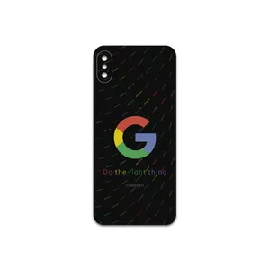 MAHOOT  Ggl Cover Sticker for apple iPhone X