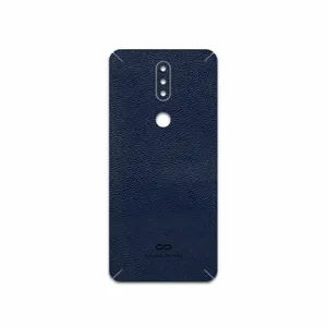 MAHOOT Deep-Blue-Leather Cover Sticker for Nokia 2.4