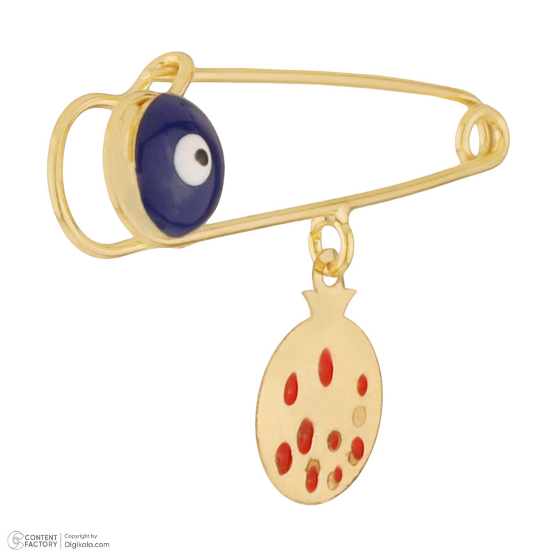 سنجاق سینه طلا 18 عیار گلدم مدل PE-1310021 سنجاق سینه طلا 18 عیار گلدم مدل PE-1310021