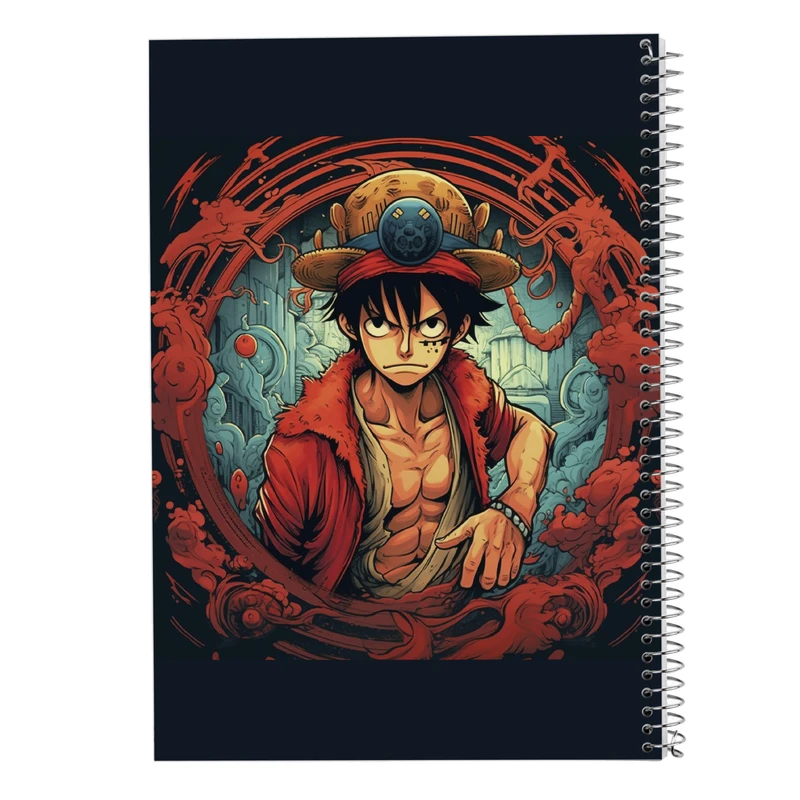 دفتر مشق 50 برگ مدوپد مدل وان پیس One Piece کد DF10719