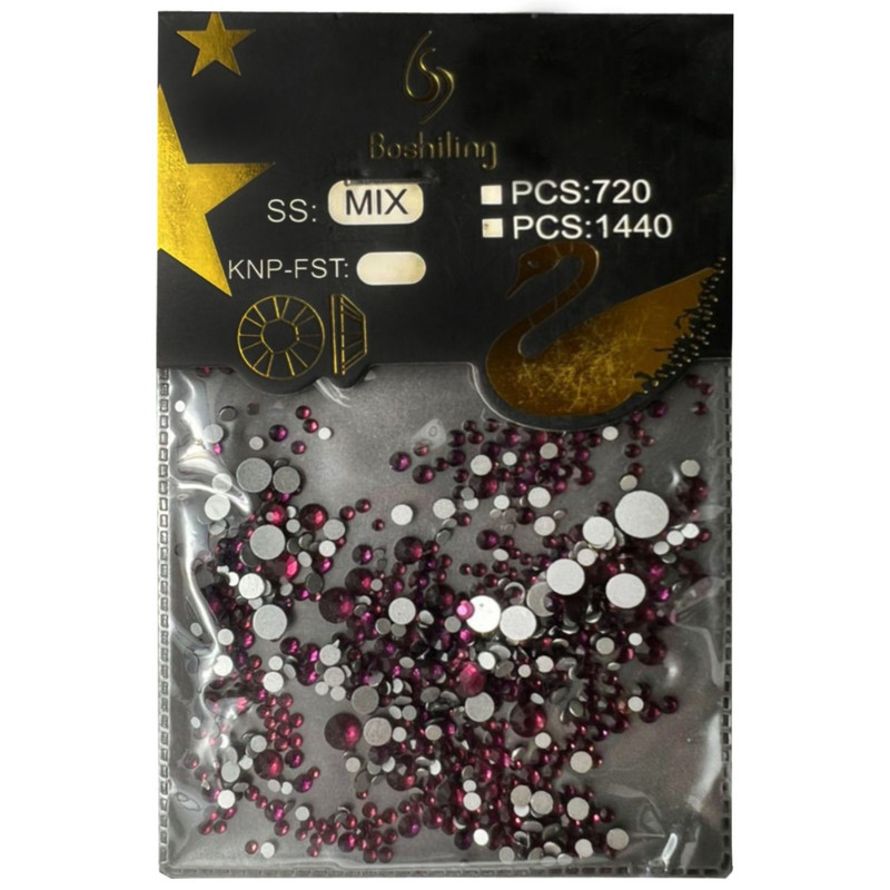 نگین ناخن بوشلینگ مدل MIX-Y