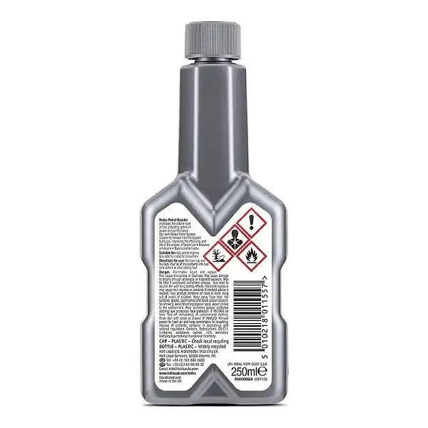 اکتان بوستر و مکمل سوخت ردکس مدل Petrol Boost حجم 250 میلی لیتر بسته 10 عددی