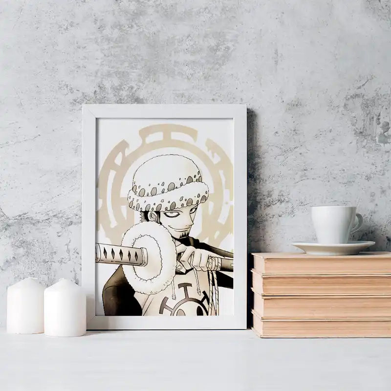 تابلو خندالو مدل ترافلگر انیمه وان پیس One Piece کد 17268