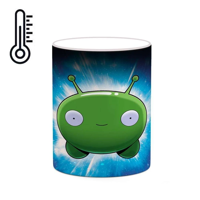 ماگ حرارتی کاکتی مدل کارتون Final Space کد mgh22610