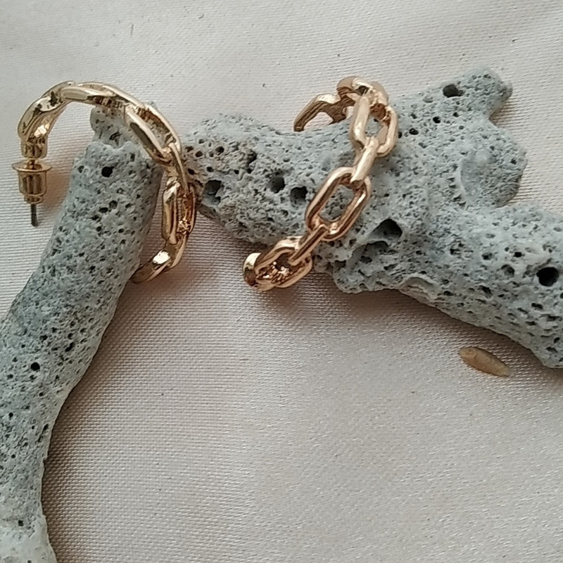 گوشواره زنانه اکسسورایز مدل حلقه ای کد B47