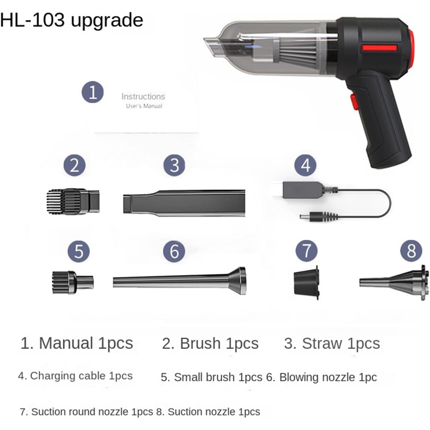 دستگاه دمنده و مکنده مدل hl-103 دستگاه دمنده و مکنده مدل hl-103