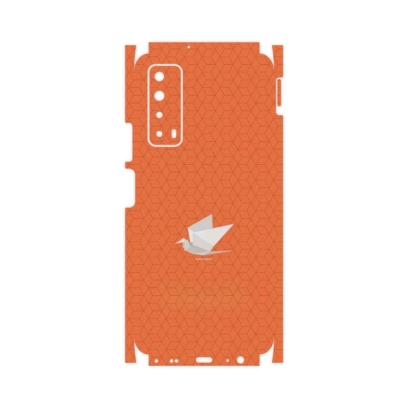 برچسب پوششی ماهوت مدل Minimalist origami bird-FullSkin مناسب برای گوشی موبایل هوآوی Y7a