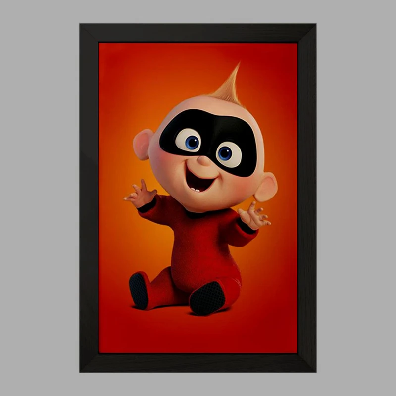 تابلو خندالو مدل شگفت انگیزان The Incredibles  کد 1843