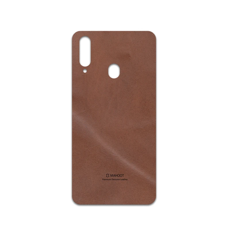برچسب پوششی ماهوت مدل Matte-Natural-Leather مناسب برای گوشی موبایل سامسونگ Galaxy A20s