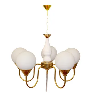 لوستر 5 شعله پلاس نورشو مدل چرخشی 3