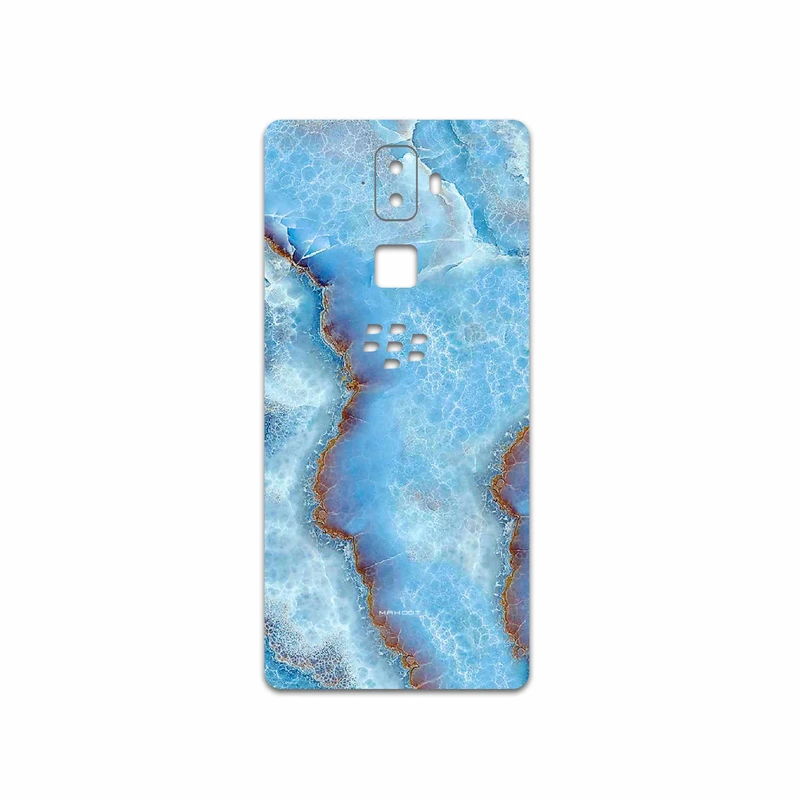 برچسب پوششی ماهوت مدل Blue-Ocean-Marble مناسب برای گوشی موبایل بلک بری Evolve