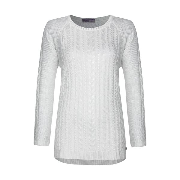 پلیور زنانه مانگ مدل 7390003798 رنگ سفید