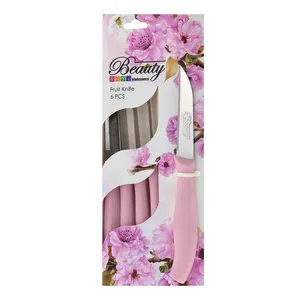 کارد میوه خوری بیوتی مدل B001 بسته 6 عددی