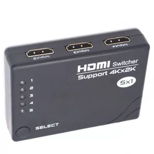 سوئیچ 1 به 5 HDMI گریت مدل FJ-HD501S